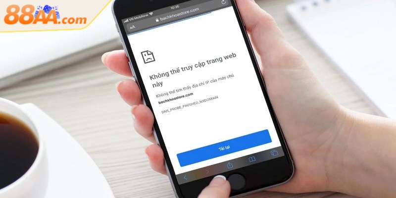 Link vào 88aa - Truy cập nhanh, an toàn không lo gián đoạn 3 Trong thời gian bảo trì link vào chính thức tạm thời bị gián đoạn